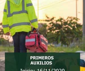 PRIMEROS AUXILIOS – DISPONIBLE DESDE EL 16-04-2021